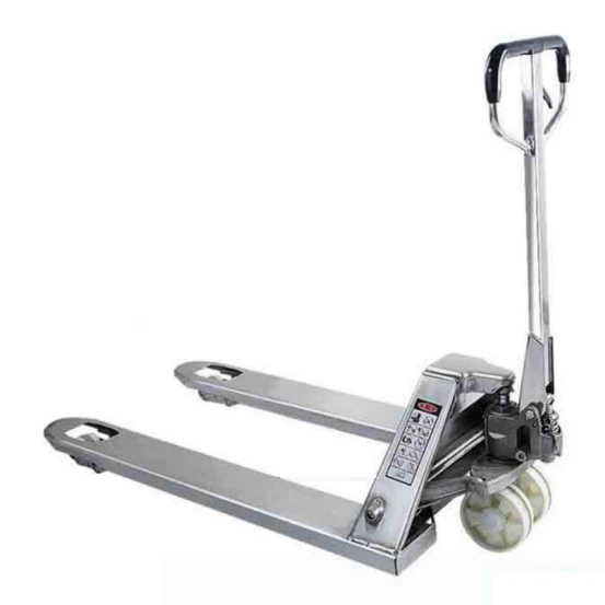 Galvanisert gaffeltruck i rustfritt stål