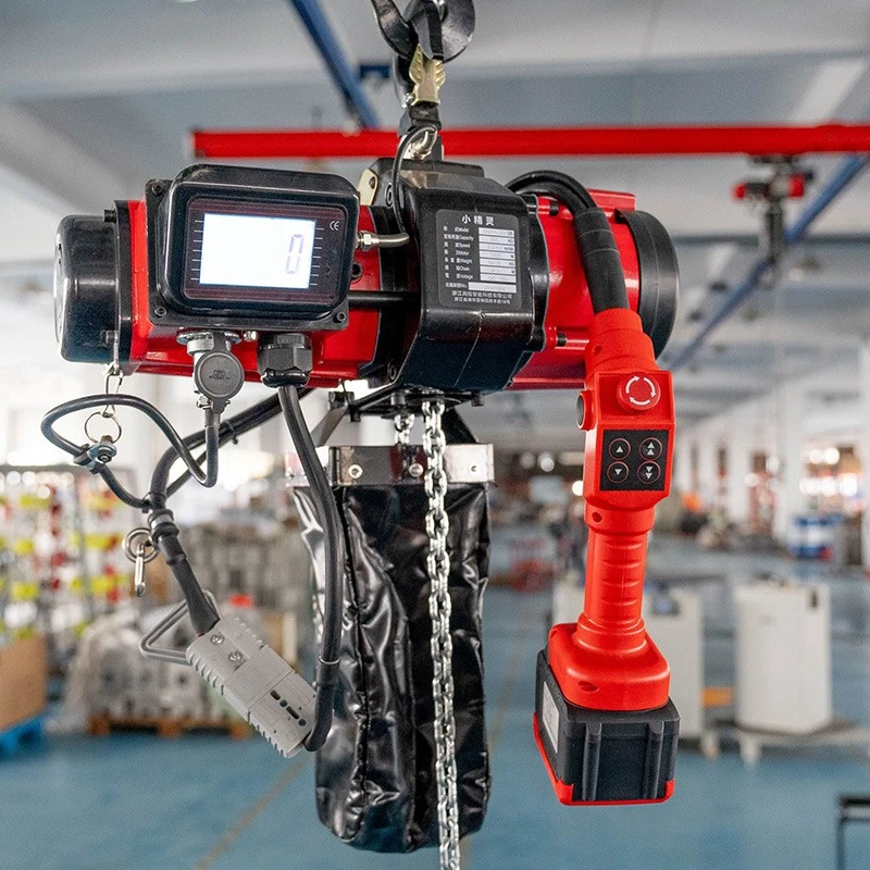 500kg-1000kg Electric Scaffold Winch Wire Rope Hoist factory